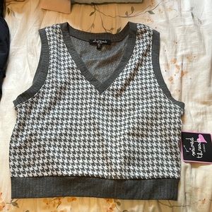 2 Cute Grey Sweater Vests